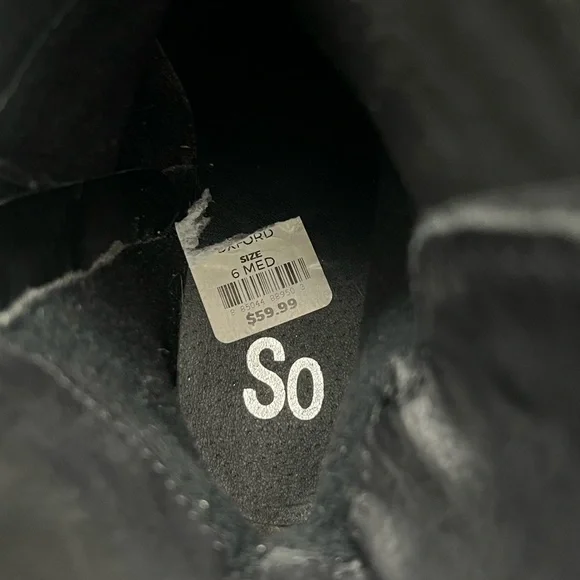 NWT SO Black Boots - Picture 8 of 9